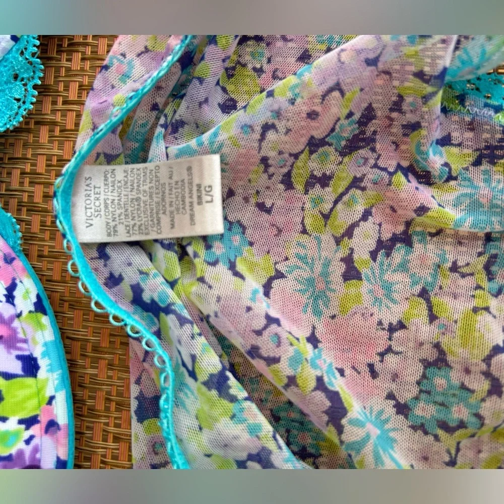 Victoria secret push up bra 38 C and matching panty L set - Picture 12 of 16